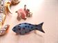 Vintage Pin Lot Sandor Fish Lizard Newer LARGE Rhinestone Articulated Elephant Pin Figural 