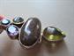 Multi Gemstone Pendant Genuine Stone and Quartz?