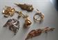 Vintage Pin Lot Rose Florals