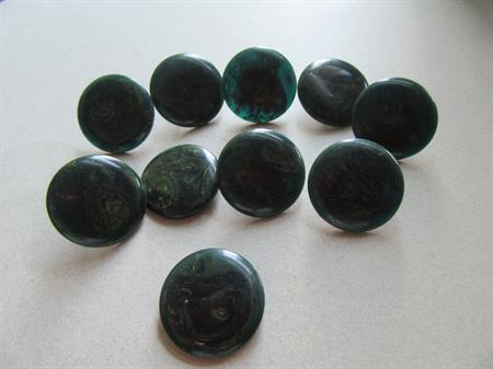 Bakelite Blue Moon Earrings and Blanks Wear Or Craft Destash Repurpose
