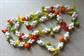 Vintage Fruit Beads Necklace Destash Repurpose Jewelry Making