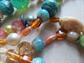 Vintage Long Assorted Beads Necklace Destash Take Apart Harvest Repurpose