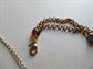 Vintage Avon Glass And Gemstone Chips Necklace Signed Jewelry Fall Colors