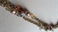 Vintage Avon Glass And Gemstone Chips Necklace Signed Jewelry Fall Colors
