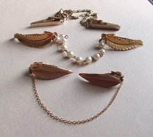 1950's Sweater Clip or Guard Lot Vintage Accessories
