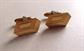 Vintage Lamode Cufflinks Three Dimensional 1/20th 10k Golf Filled Men's Jewelry Groom Accessories