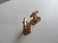 Vintage Lamode Cufflinks Three Dimensional 1/20th 10k Golf Filled Men's Jewelry Groom Accessories