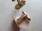 Vintage Lamode Cufflinks Three Dimensional 1/20th 10k Golf Filled Men's Jewelry Groom Accessories