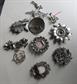 Vintage Pin Lot Some Signed Jewelrama Brooches