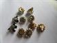 Vintage 1950's Cluster Earrings Lot  '50's Accessories
