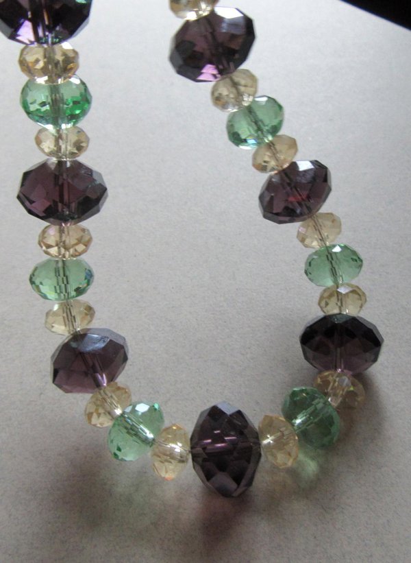 Two Crystal Necklaces 