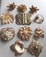 Vintage Pin Lot Lisner Krementz Sarah Coventry Fall Jewelry