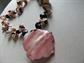 1980's Shell Necklace Tropical Tiki Beachy Luau Cruise Island