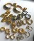 Vintage Clip Earrings Lot Monet 