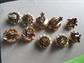 Vintage Clip Earrings Lot Cluster Hong Kong Faux Pearl Jewelry Lot