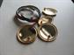 Trippy 1980's Metal Enameled Earrings Lot '80's Accessories