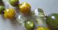 Vintage Bakelite and Moon Glow Lucite Necklace Double Strand 1950's Jewelry