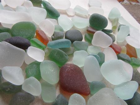 Sea Glass Lot Curacao Crafts Mosaic Supplies