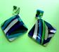 Mod Style Lucite Perced Earrings Trippy 1960's Costume Accessories Go Go