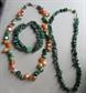 Genuine Fresh Water Pearls and Stone Chip Necklaces and Bracelet Jewelry Lot