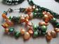 Genuine Fresh Water Pearls and Stone Chip Necklaces and Bracelet Jewelry Lot