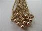 Vintage Chain Waterfall Fringe Necklace 