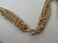Vintage Chain Waterfall Fringe Necklace 