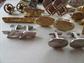 Vintage Cufflinks Lot  Swak Hickok Tie Bars Mens Jewelry Shirt Accessories