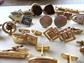 Vintage Cufflinks Lot  Swak Hickok Tie Bars Mens Jewelry Shirt Accessories