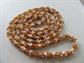 1920's Crocheted Glass Seed Bead Necklace Vintage Jewelry