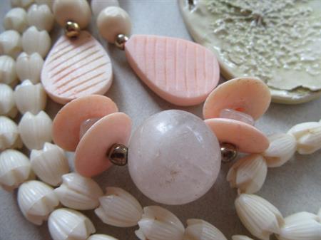 1980's Jewelry Lot Bangle Necklaces Earrings