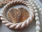 1980's Jewelry Lot Bangle Necklaces Earrings Ceramic Pendant