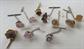 Vintage Toe Tac Lot Great Variety Mens Jewelry Tie Accessories