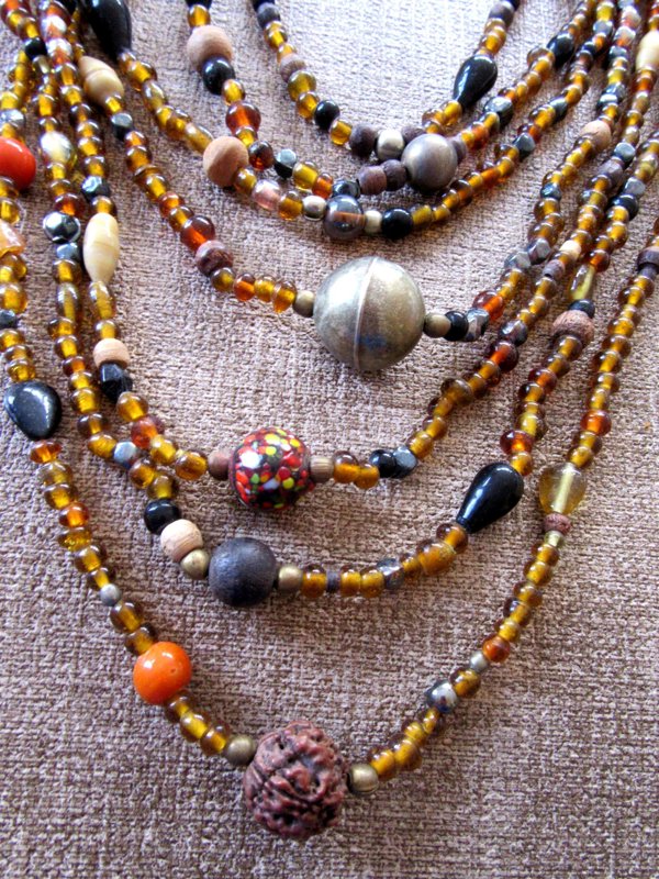 Vintage Glass Necklace Artsy