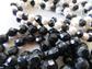 Vintage Black and More Glass Beads Lot Destash