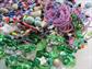 Vintage Multi Color Glass Beads Lot Destash Jewelry Making Crafts