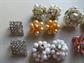 Vintage 1950's Clip Earrings Lot Japan Hong Kong '50's Jewelry