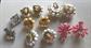 Vintage 1950's Clip Earrings Lot Japan Hong Kong '50's Jewelry