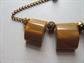 Vintage Bakelite Puce Mustard Swirl Chunky Choker Necklace 64.1 Grams Vintage Jewelry Fall Colors