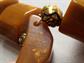 Vintage Bakelite Puce Mustard Swirl Chunky Choker Necklace 64.1 Grams Vintage Jewelry Fall Colors