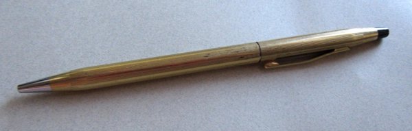 Vintage Cross 1/20th 12K Gold Filled Ballpoint Pen 