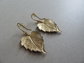 Guilloche Bumble Bee and Flower Pierced Earrings 