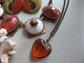 Vintage Jewelry Lot 1950's and Up Lucite Plastic Copper 