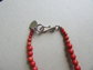 Vintage Sponge Coral Stone and Wood Necklace Fall Colors