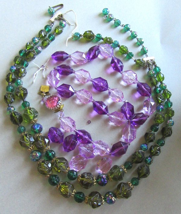 Western Germany Broken Necklaces Jewelry Making