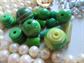 Vintage Beads Lot Faux Pearls Glass Crystals Celluloid Jewelry Making