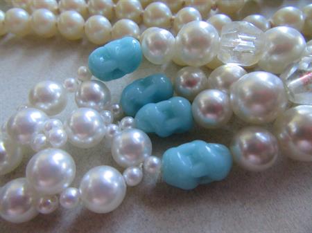 Vintage Beads Lot Jewelry Making