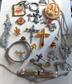 Religious Jewelry and More Lot Crosses Pendants Angels Christian Catholic