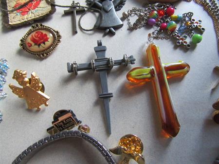 Religious Jewelry and More Lot Crosses Christian Catholic