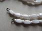 Vintage White Opaque Glass Beads Lot Destash Jewelry Making Crafting